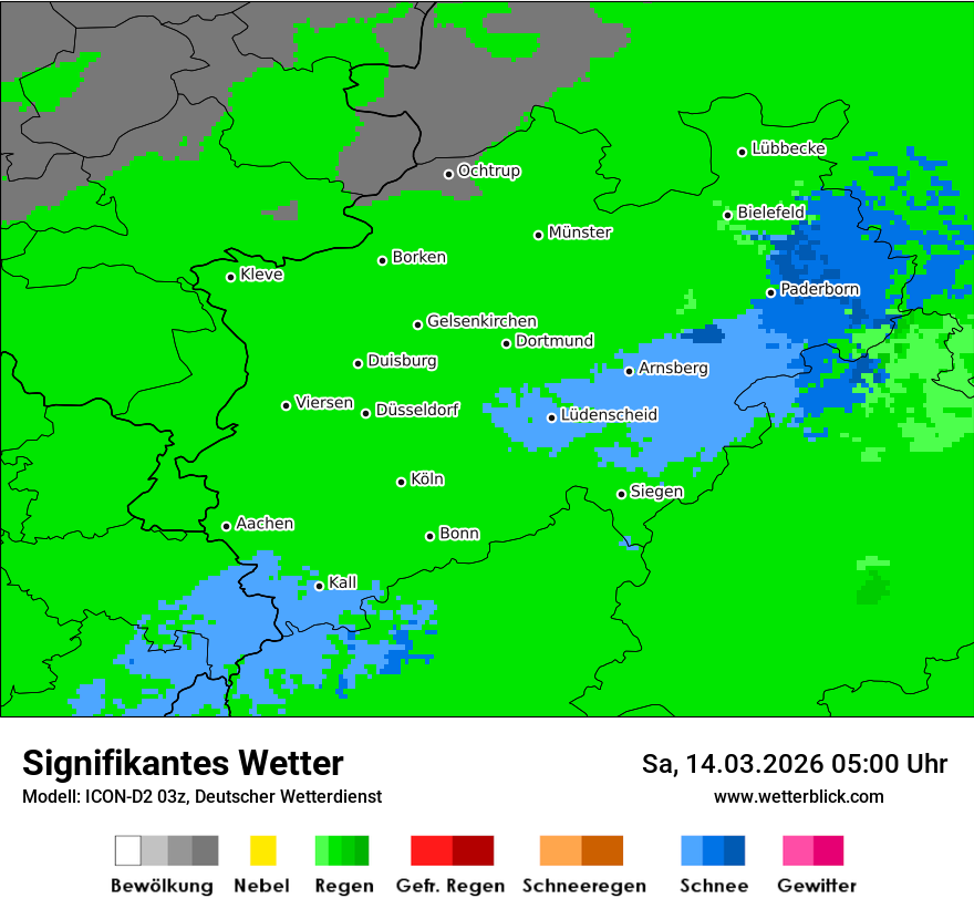 Signifikantes Wetter