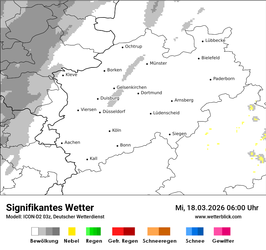 Signifikantes Wetter