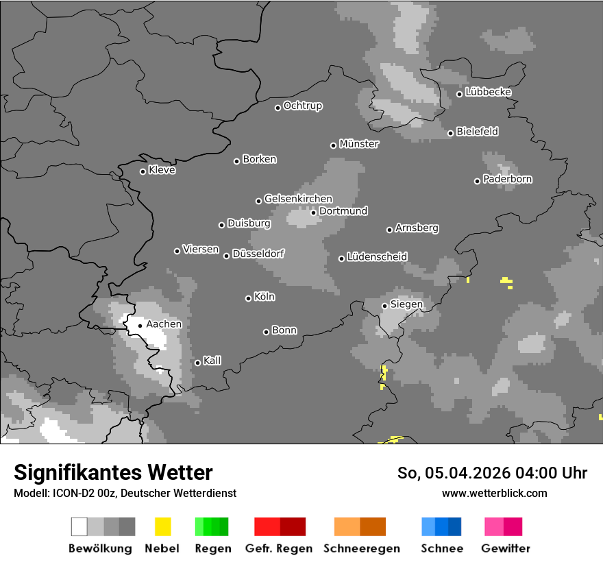Signifikantes Wetter