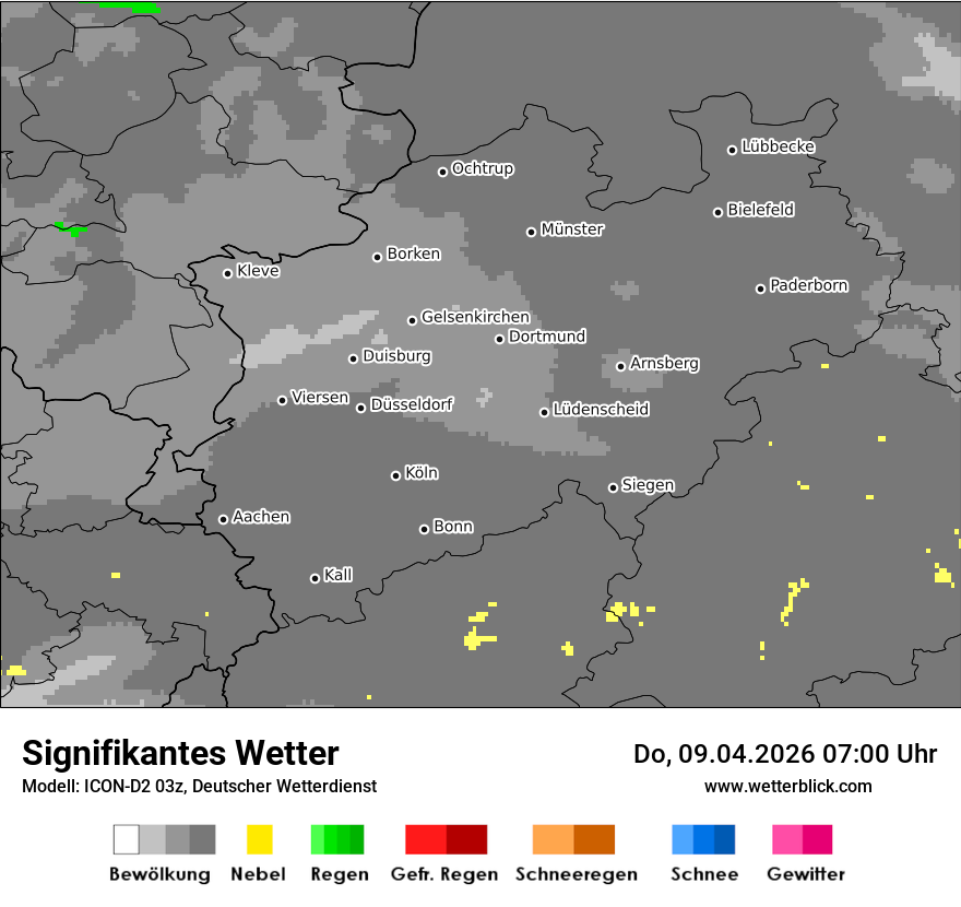 Signifikantes Wetter
