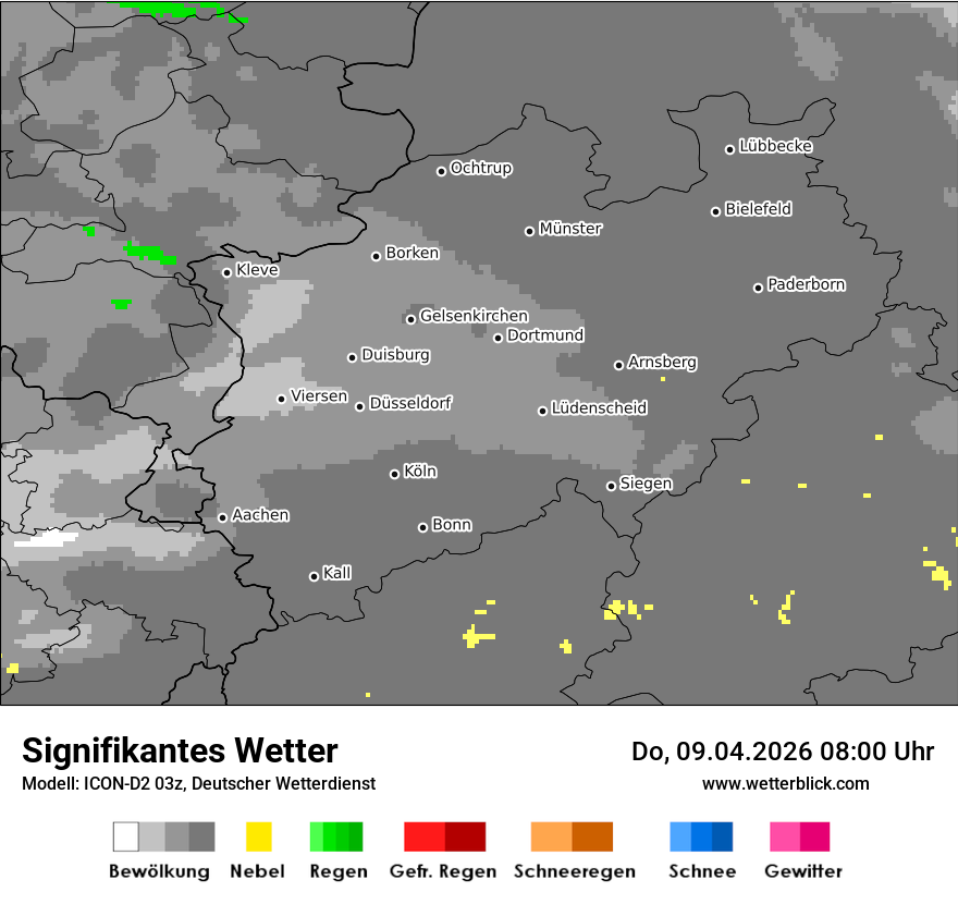 Signifikantes Wetter