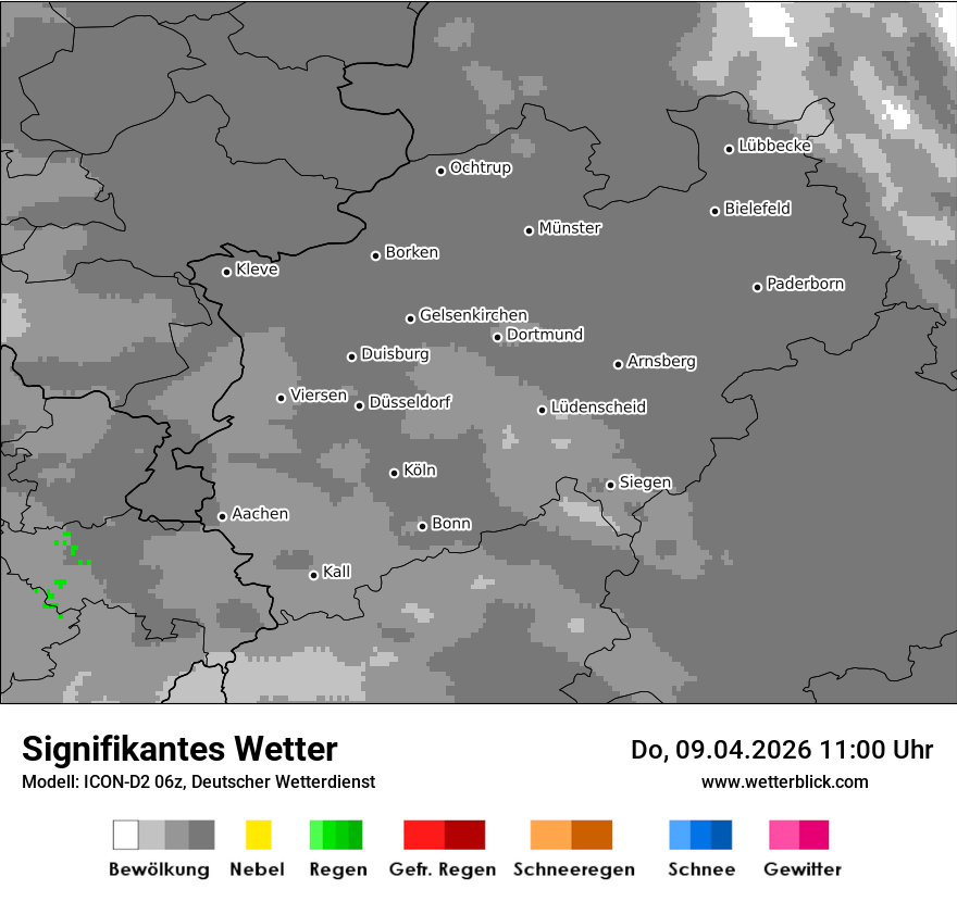 Signifikantes Wetter