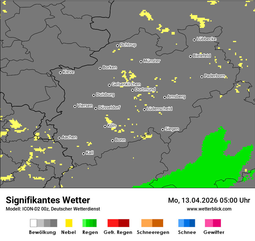 Signifikantes Wetter
