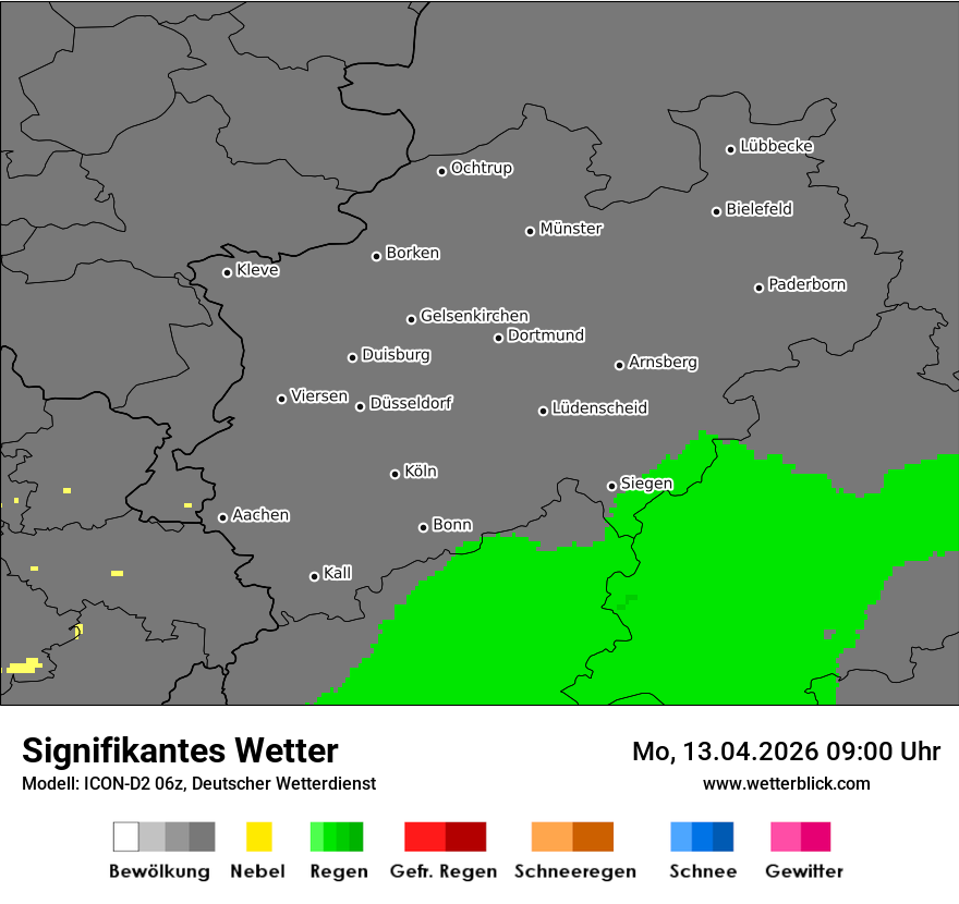 Signifikantes Wetter