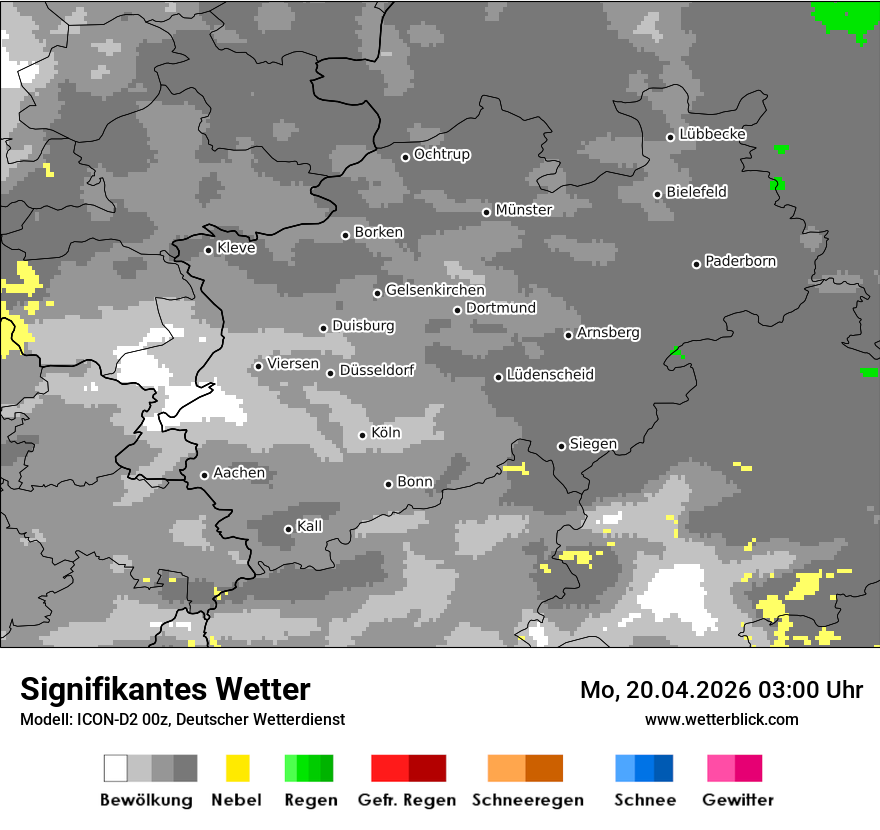 Signifikantes Wetter