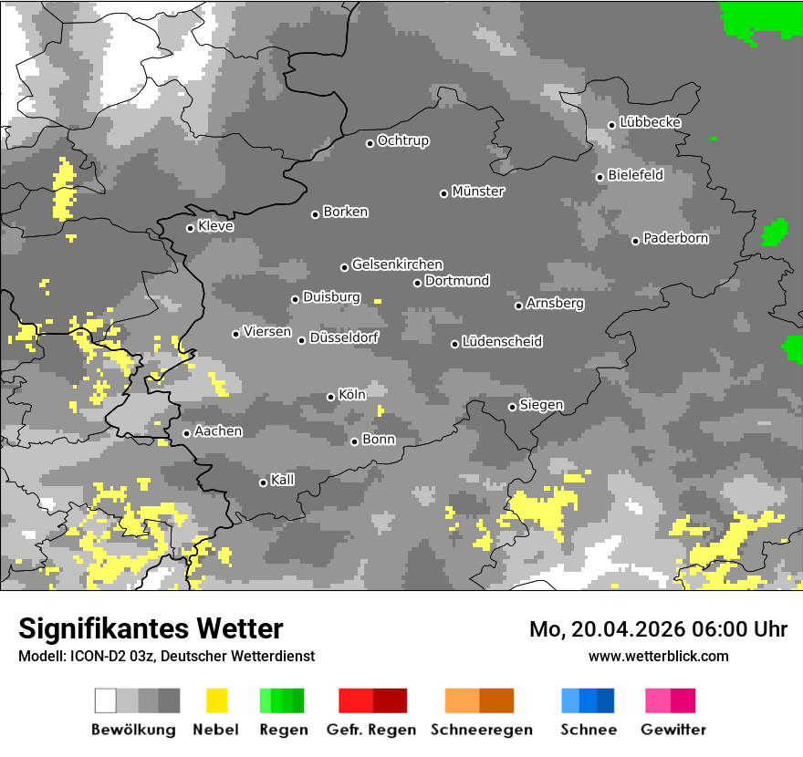 Signifikantes Wetter
