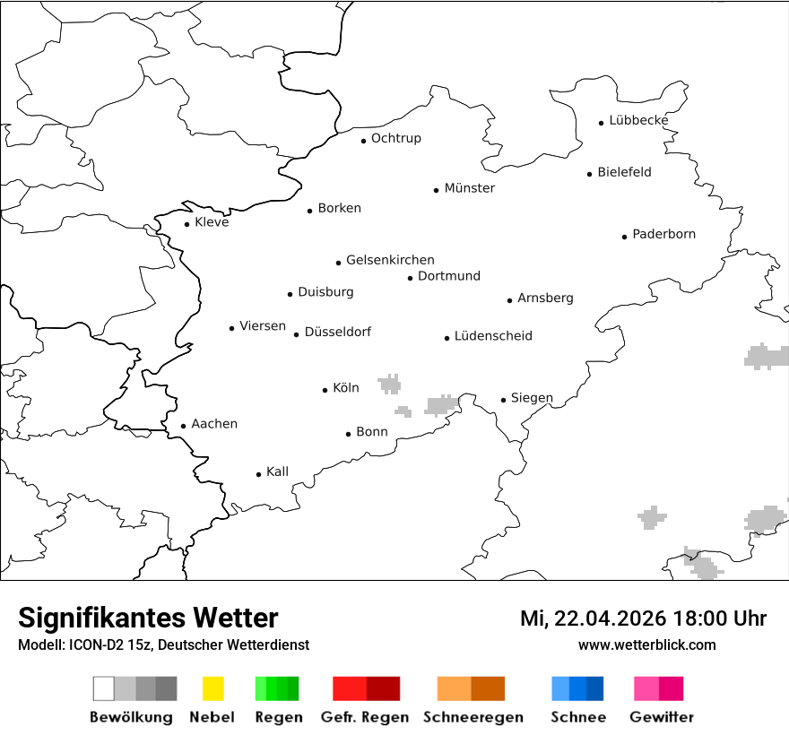 Signifikantes Wetter
