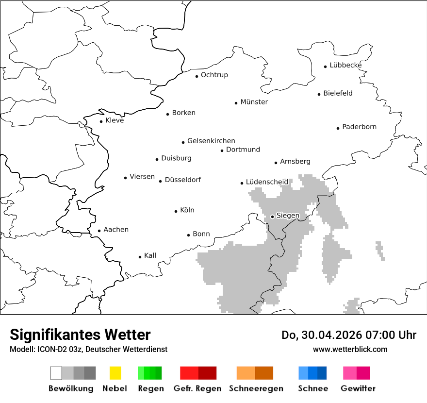 Signifikantes Wetter