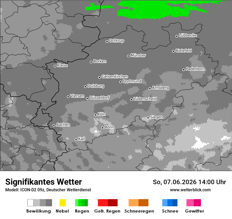Signifikantes Wetter