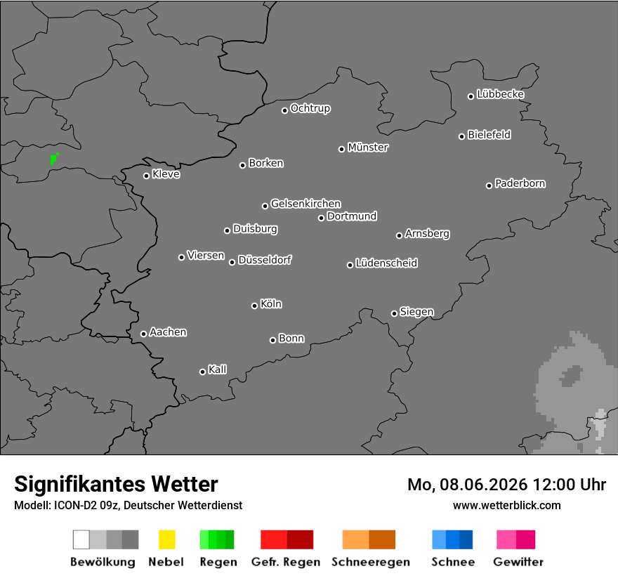 Signifikantes Wetter