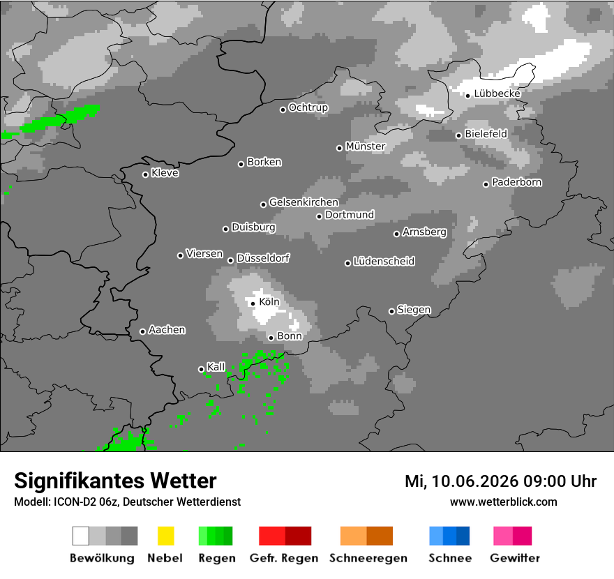 Signifikantes Wetter