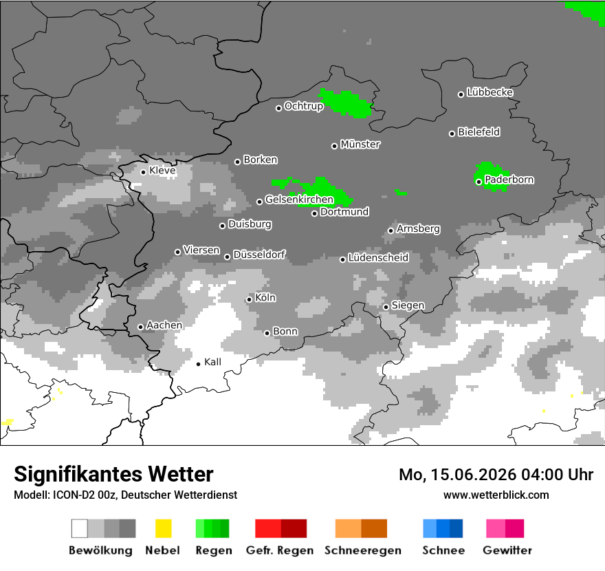 Signifikantes Wetter