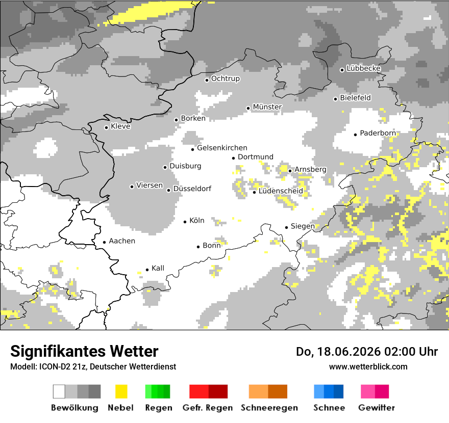 Signifikantes Wetter