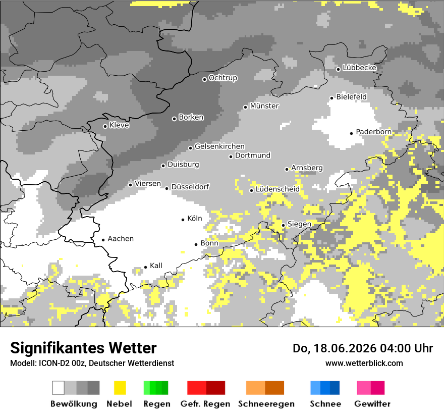 Signifikantes Wetter