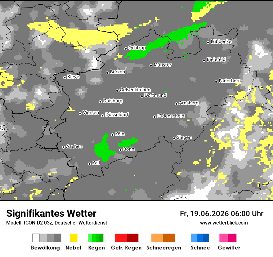Signifikantes Wetter
