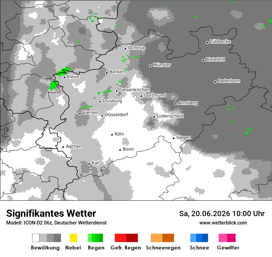 Signifikantes Wetter