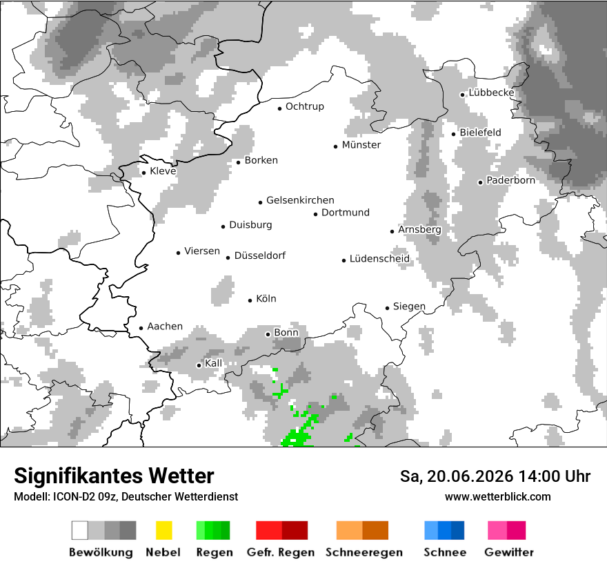 Signifikantes Wetter