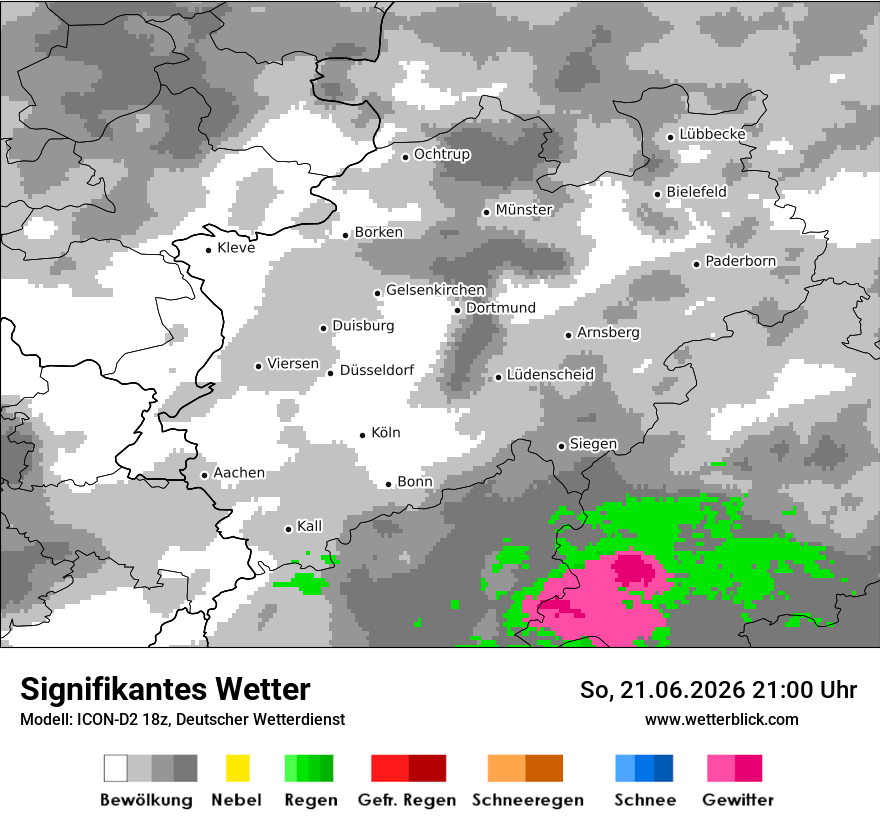 Signifikantes Wetter