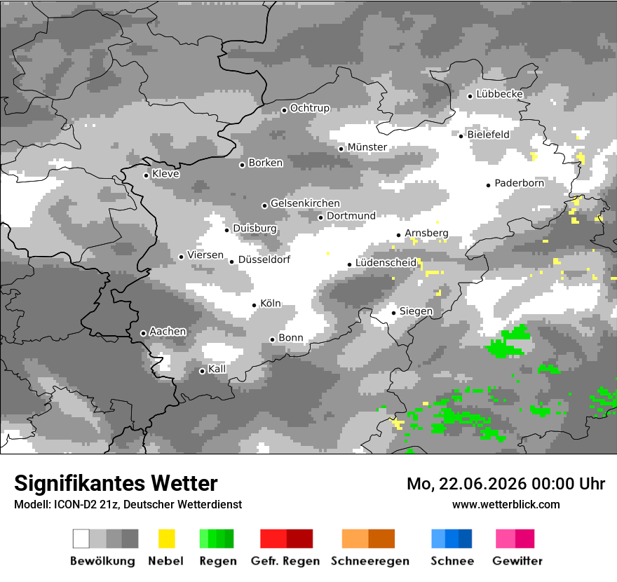 Signifikantes Wetter
