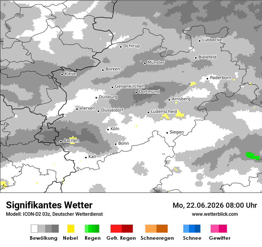 Signifikantes Wetter