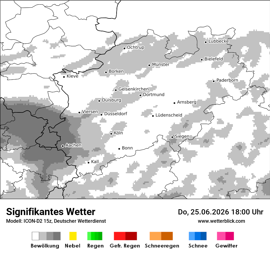 Signifikantes Wetter