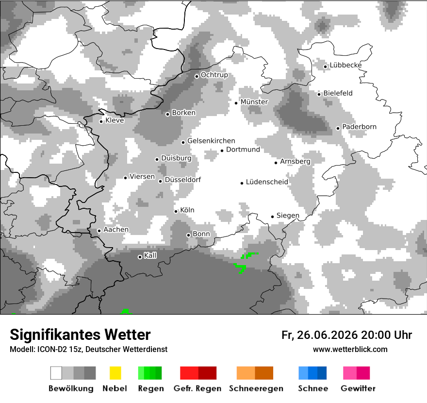 Signifikantes Wetter