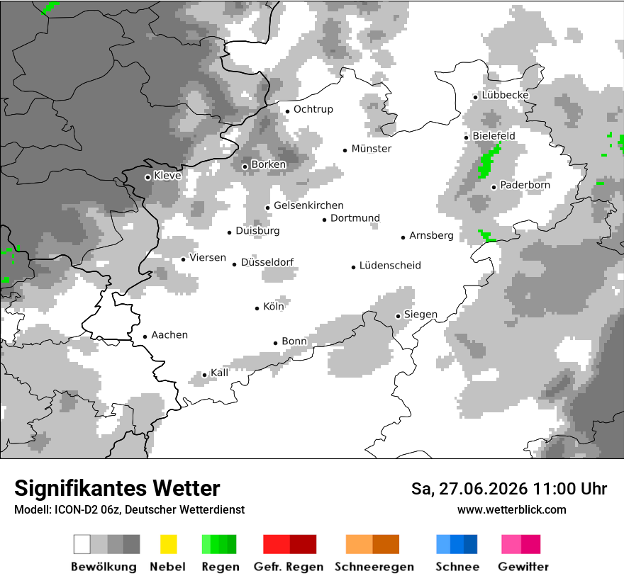 Signifikantes Wetter