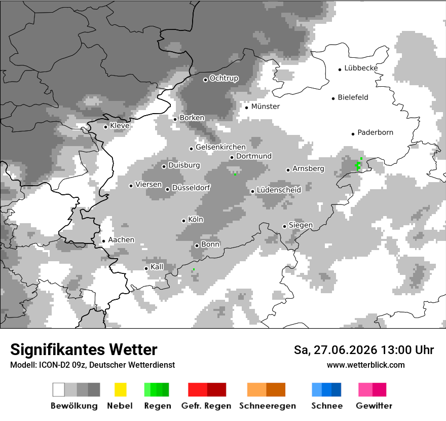 Signifikantes Wetter