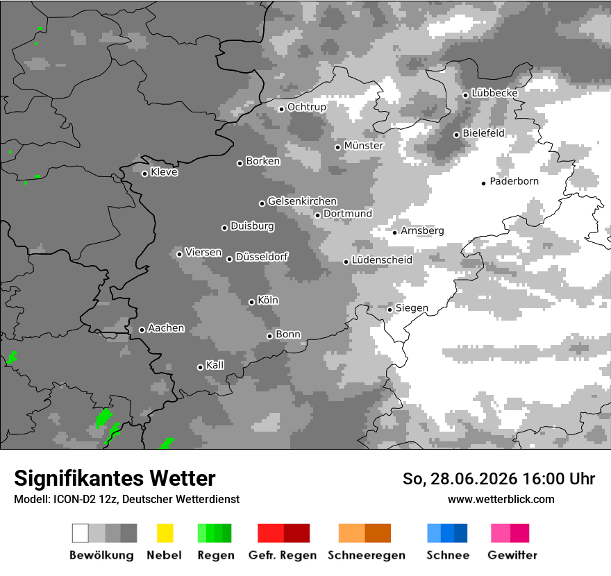 Signifikantes Wetter