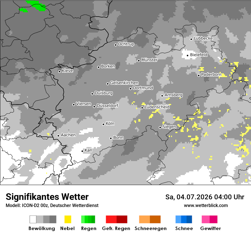 Signifikantes Wetter