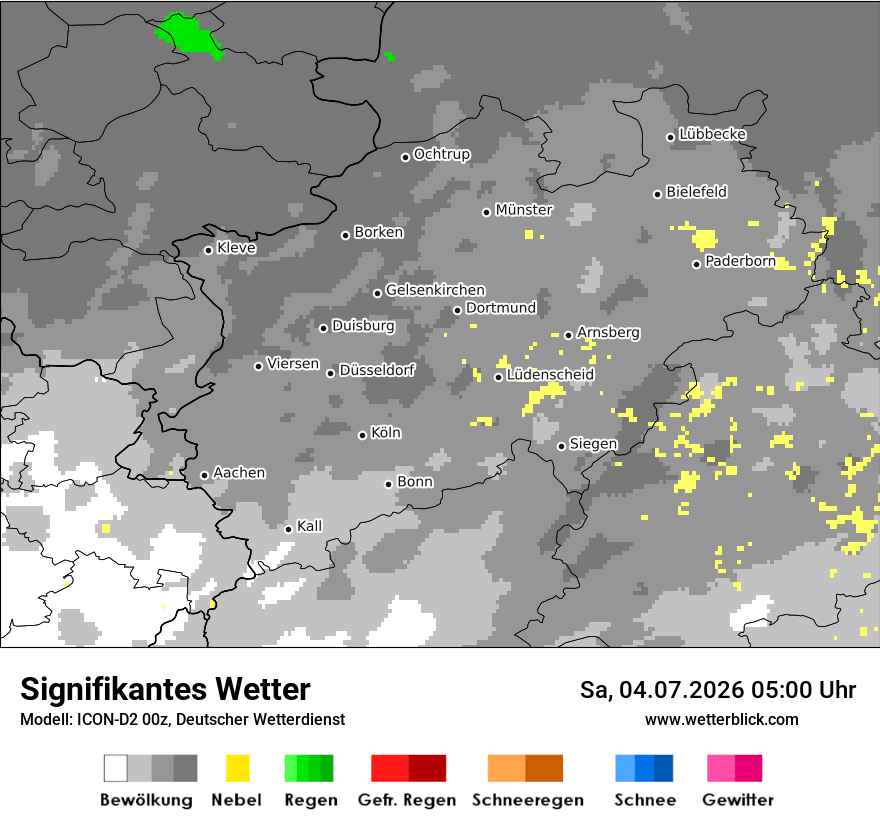 Signifikantes Wetter