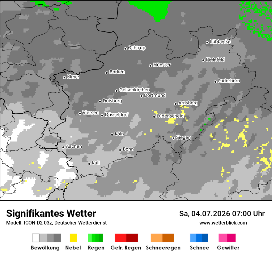 Signifikantes Wetter