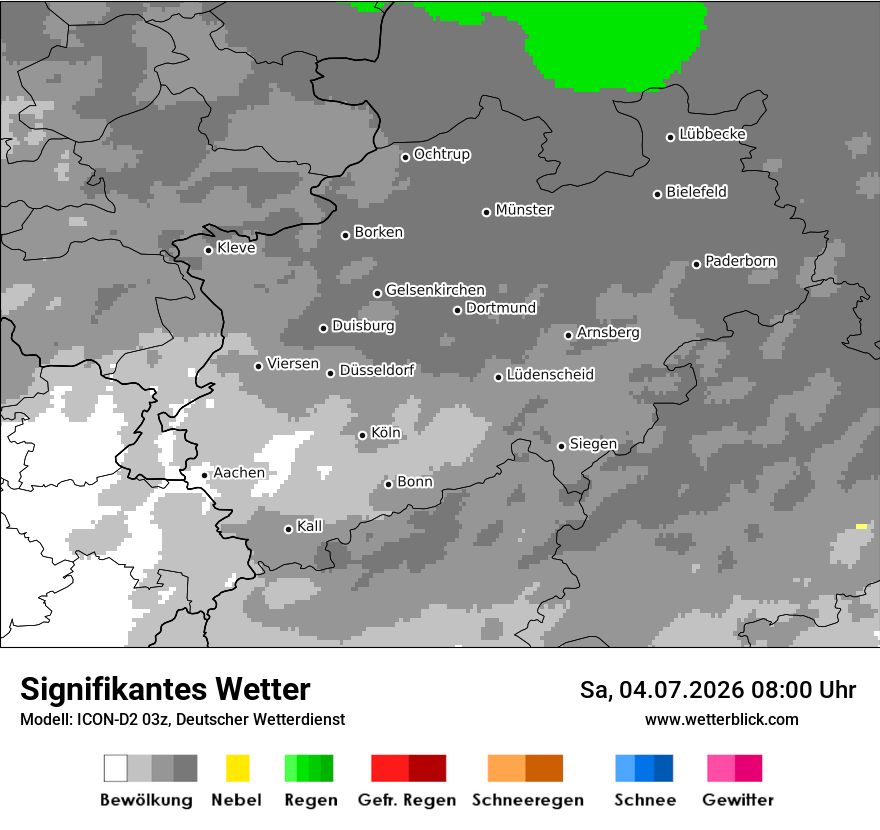 Signifikantes Wetter