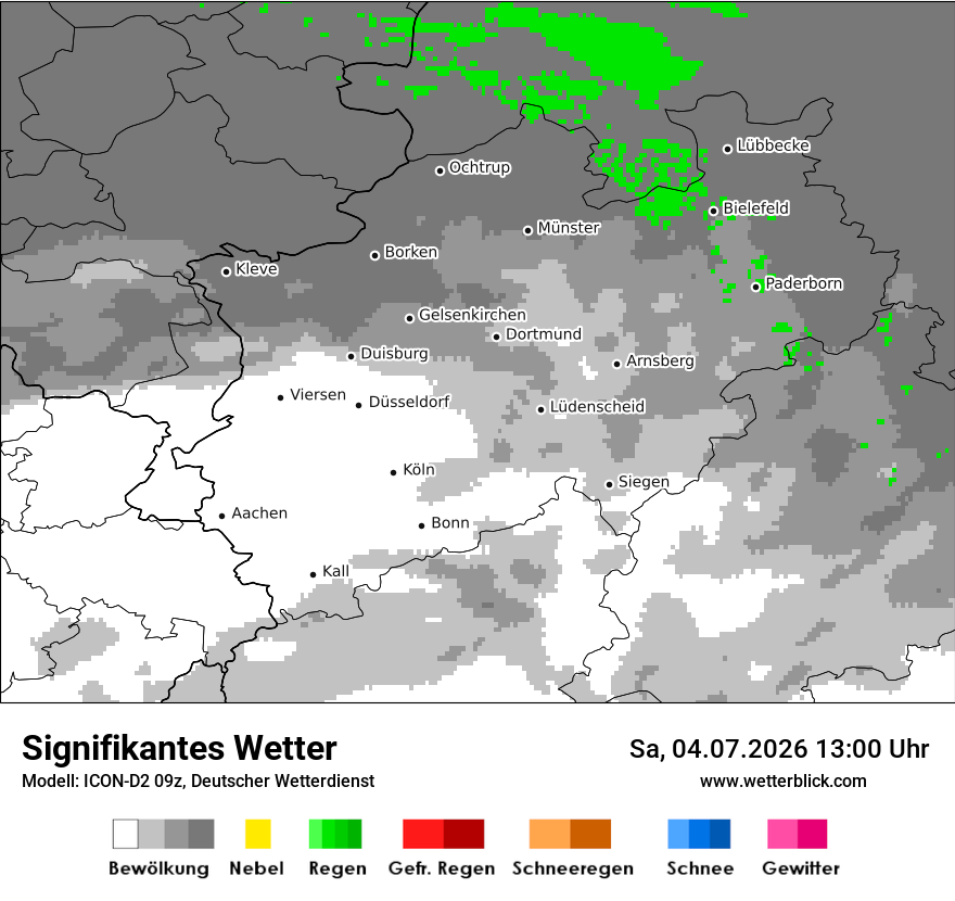 Signifikantes Wetter