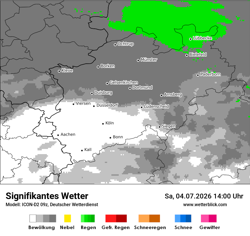 Signifikantes Wetter