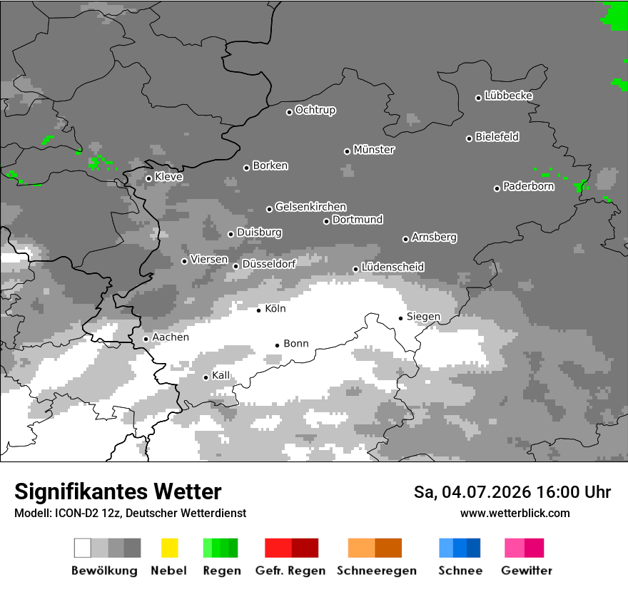Signifikantes Wetter
