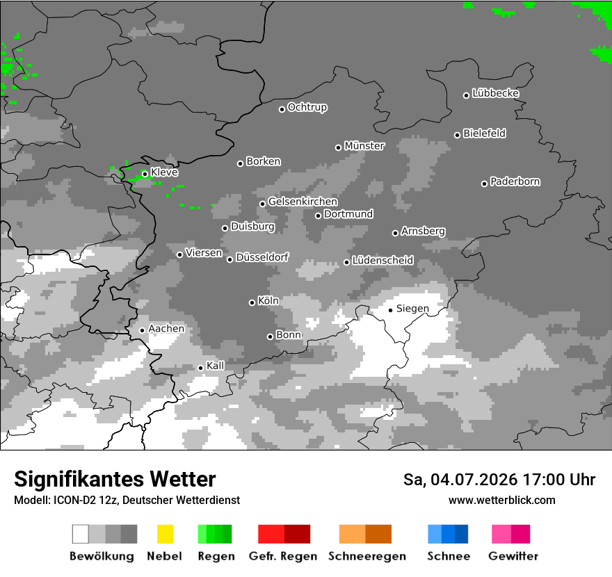 Signifikantes Wetter