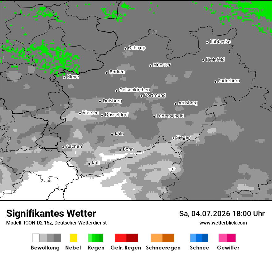 Signifikantes Wetter