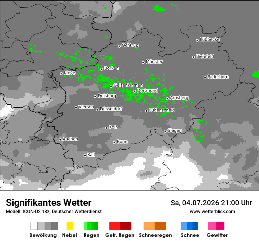 Signifikantes Wetter