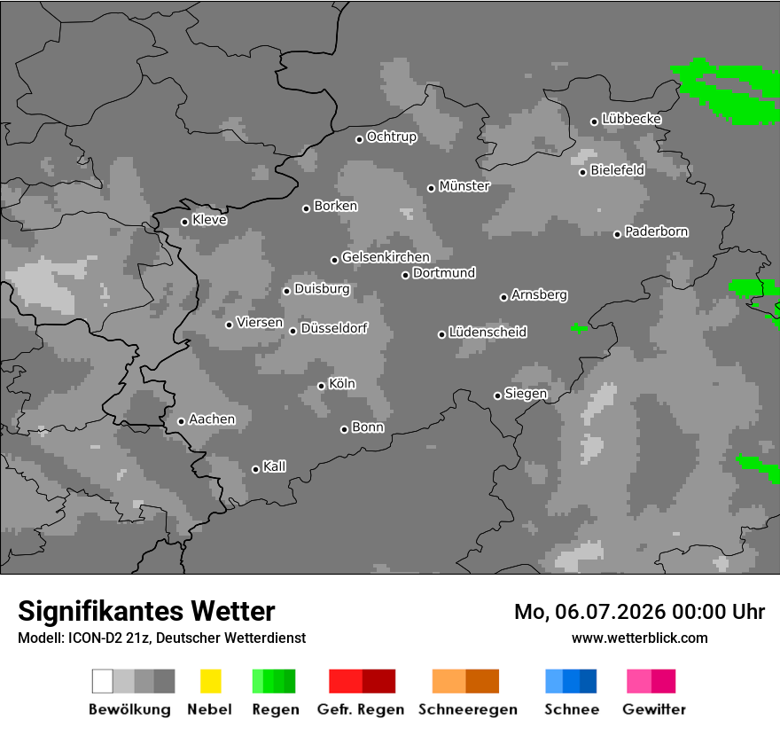 Signifikantes Wetter