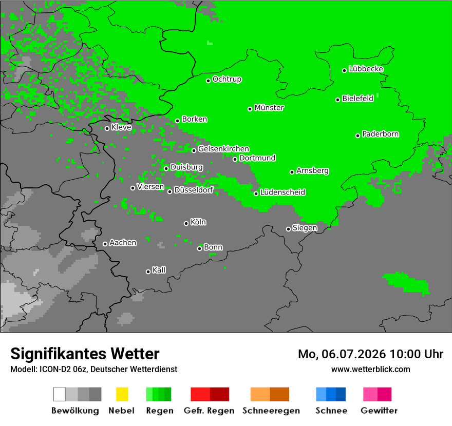 Signifikantes Wetter
