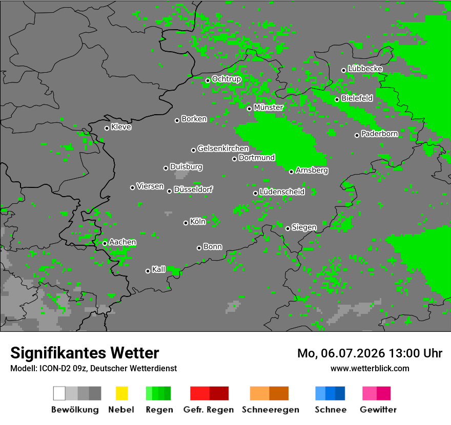 Signifikantes Wetter