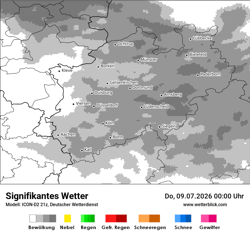 Signifikantes Wetter