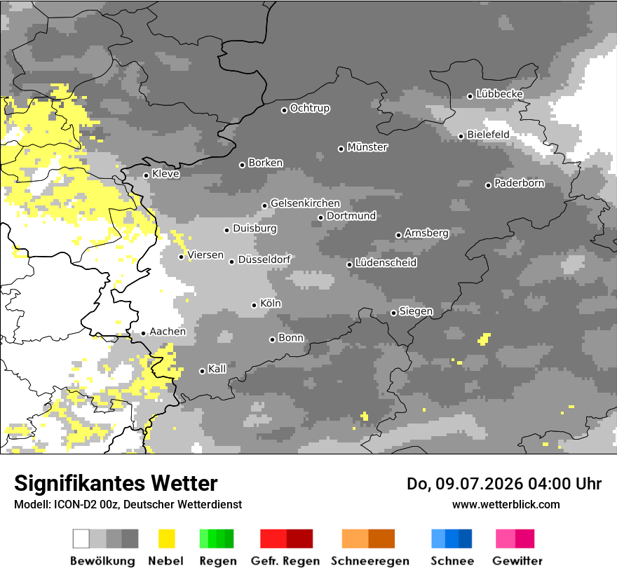 Signifikantes Wetter
