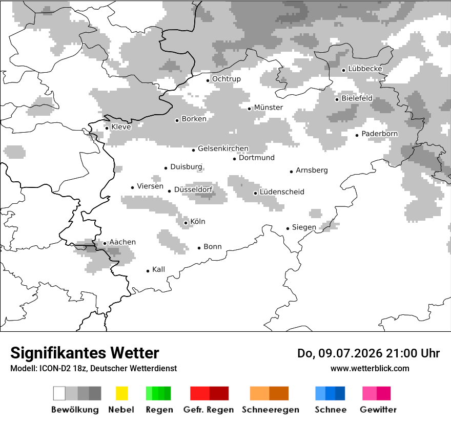 Signifikantes Wetter