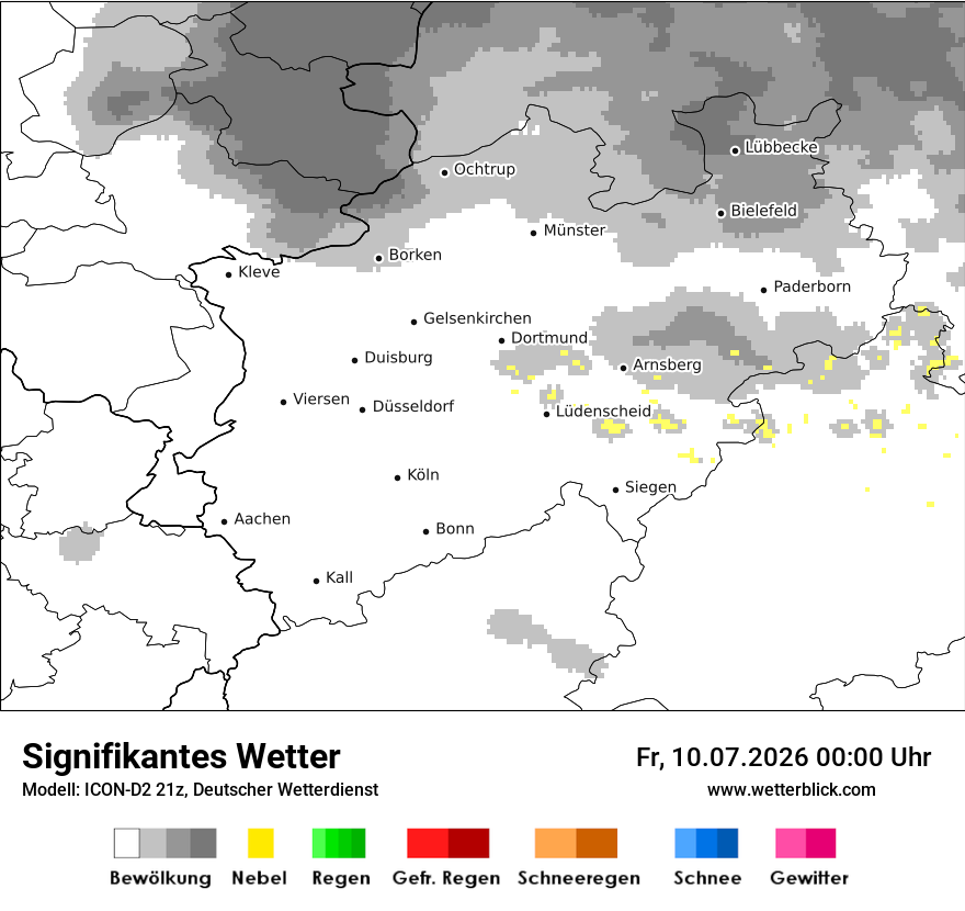Signifikantes Wetter
