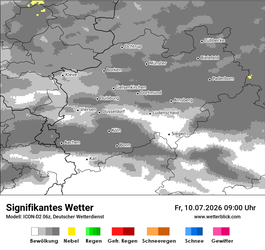 Signifikantes Wetter