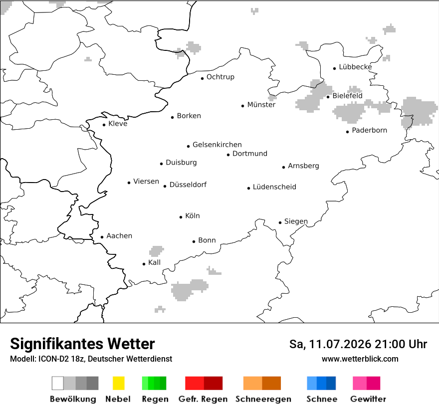 Signifikantes Wetter