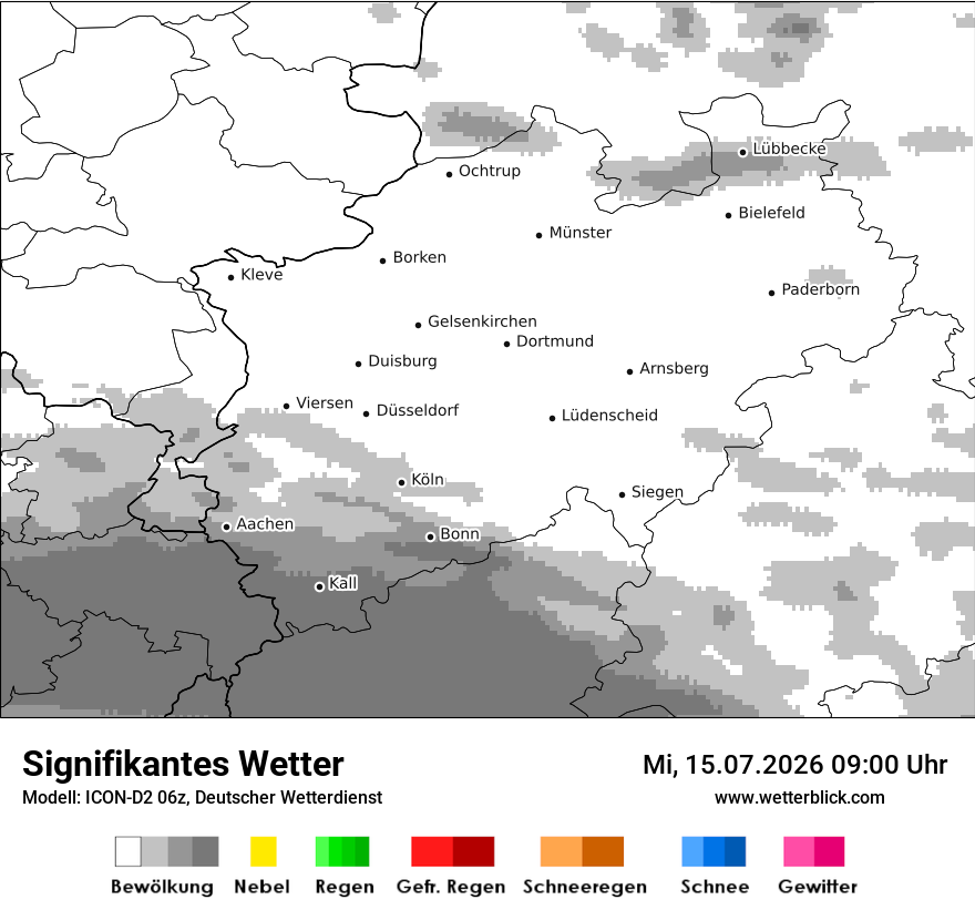 Signifikantes Wetter