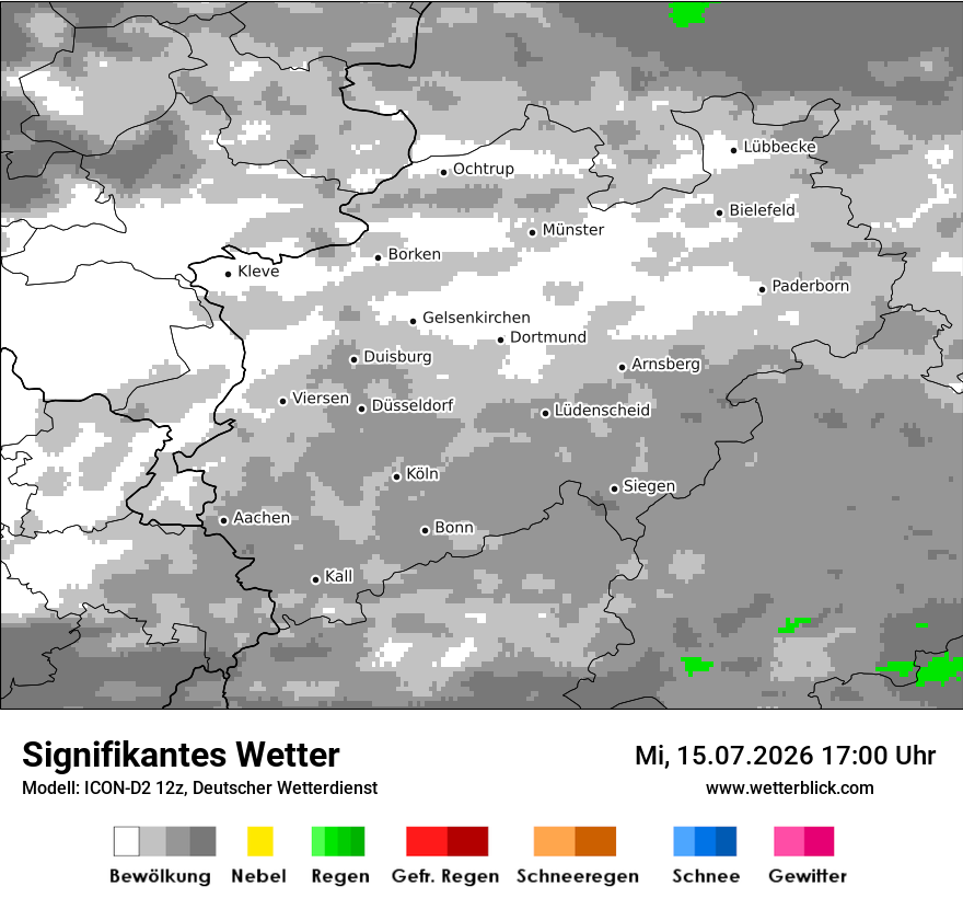 Signifikantes Wetter